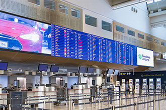 Airport Ticket LED Screen