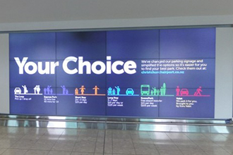 Airport Advertising LED Screen